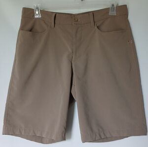 Under Armour Mens Shorts Size 34 Color Tan
